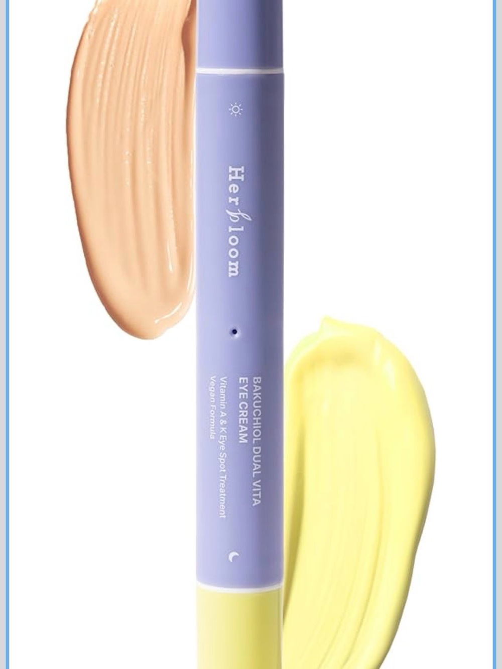 Herbloom Bakuchiol Dual Ended Vita Eye Cream Concealer Beige Yellow